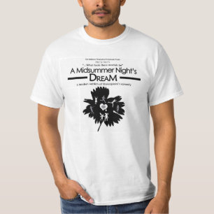 T-shirt Pièce en t classique de milieu de l'été
