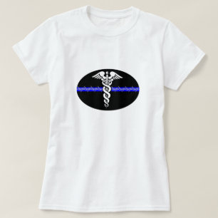 T-shirt Pièce en t correctionnelle d'infirmière de dames