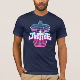 T-shirt Pièce en t croisée de justice