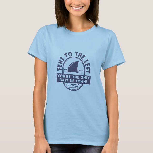 T-shirt Pièce en t d'ailerons (Devant)