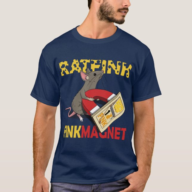 T-shirt Pièce en t d'aimant de Fink des hommes (Devant)