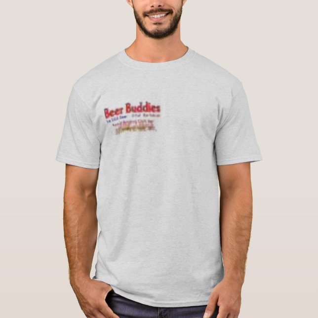 T-shirt Pièce en t d'amis de bière (Devant)