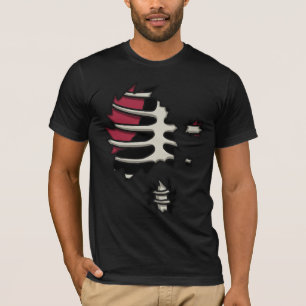T-shirt Pièce en t d'anatomie de vampires