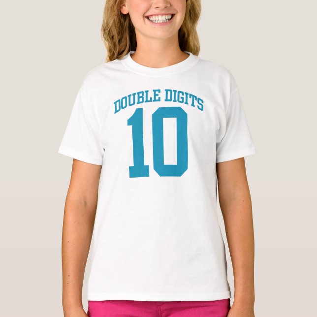 T-shirt Pièce en t d'ANNIVERSAIRE de la FAC #10 de DOUBLES (Devant)