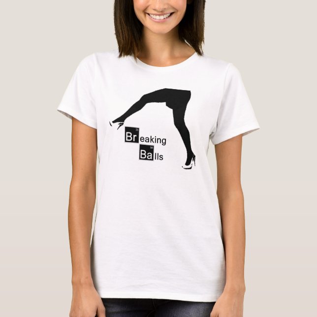 T-shirt Pièce en t de balles de match (Devant)