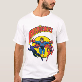 T-shirt Pièce en t de bandes dessinées à C.A.