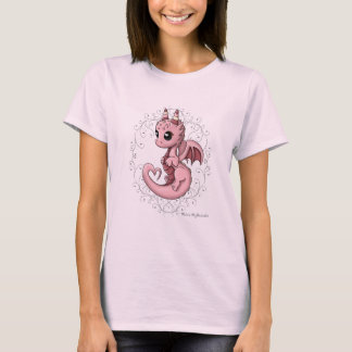 T-shirt Pièce en t de base de dragon d'amour