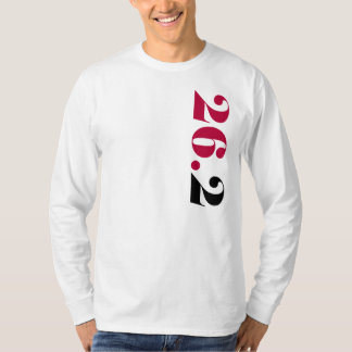 T-shirt Pièce en t de base de la douille 26,2 des hommes