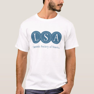 T-shirt Pièce en t de base de logo de LSA