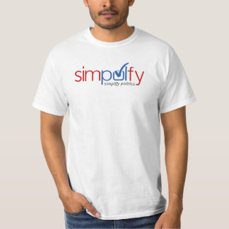 T-shirt Pièce en t de base de Simpolfy
