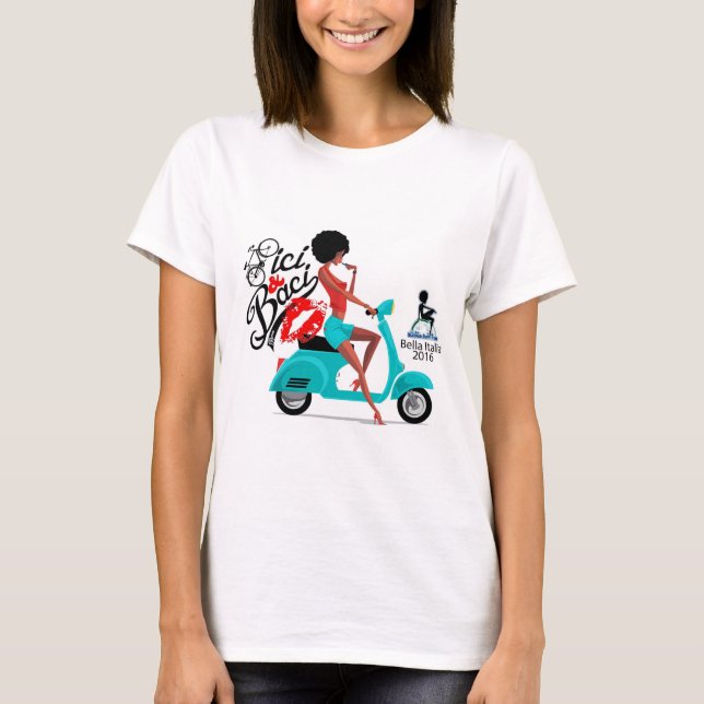 T-shirt Pièce en t de Bella Italie 2016 (Devant)