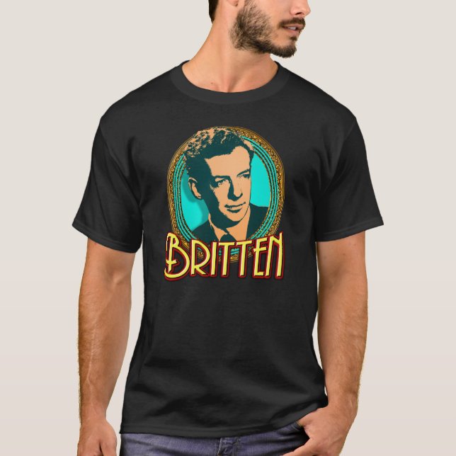 T-shirt Pièce en t de Benjamin Britten (Devant)
