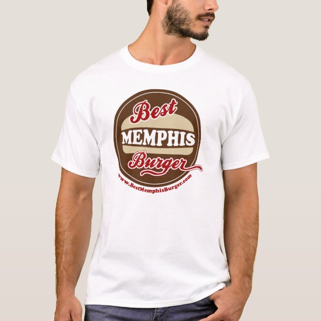 T-shirt pièce en t de BestMemphisBurger.com (Devant)