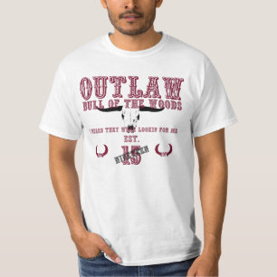 T-SHIRT PIÈCE EN T DE BLANC DE BASIC PROSCRITE PAR BOTW