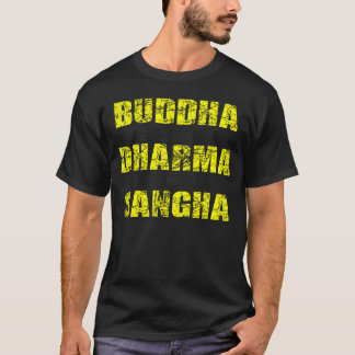 T-shirt Pièce en t de Bouddha Dharma Sangha