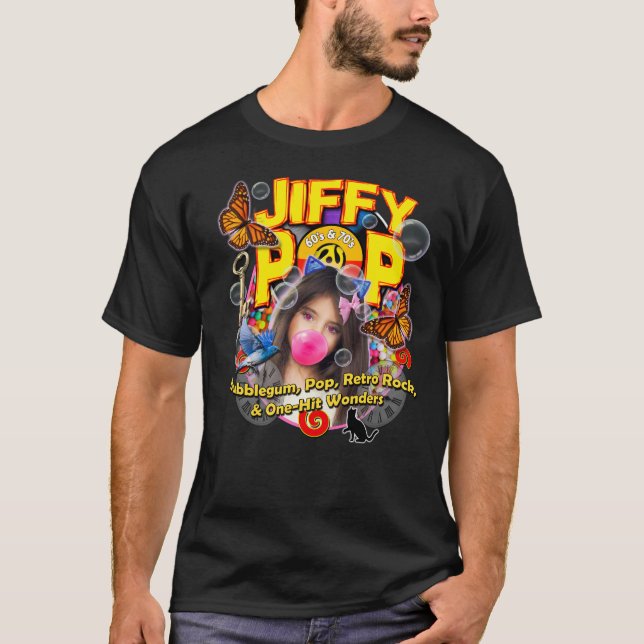 T-shirt Pièce en t de bruit de coup d'oeil (Devant)