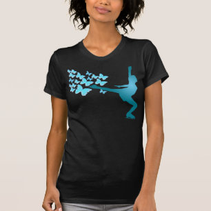 T-shirt pièce en t de butterflyskater