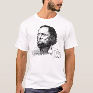 T-shirt Pièce en t de Charles Bukowski