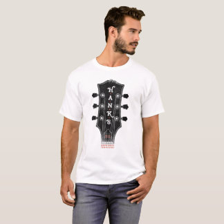 T-shirt Pièce en t de chef de la guitare de Hank (hommes)
