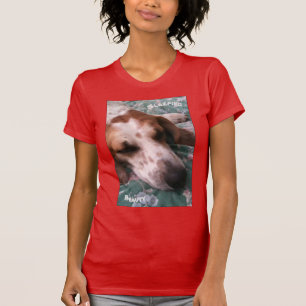 T-shirt Pièce en t de chien de chasse de beauté de somme