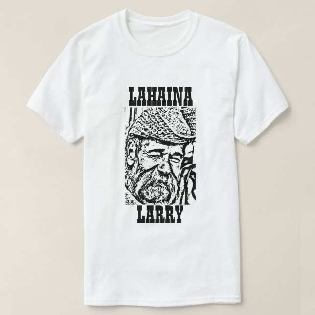T-shirt Pièce en t de classique de Lahaina Larry (Design devant)