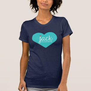 T-shirt Pièce en t de coeur de Jack Eversea