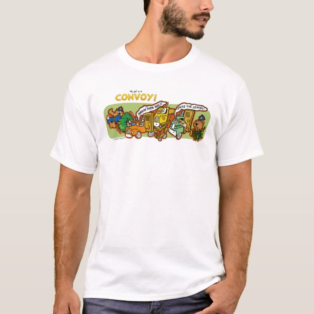 T-shirt Pièce en t de convoi (Devant)