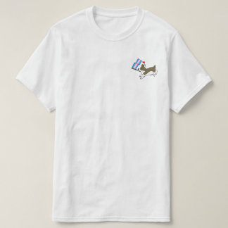 T-shirt Pièce en t de corgi de fierté de transport