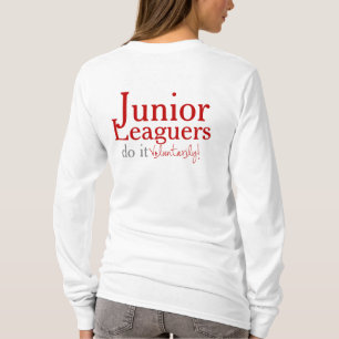 T-shirt Pièce en t de dames de LS - arrière
