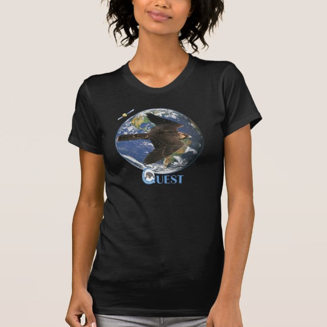 T-shirt Pièce en t de dames de visite de recherche (Devant)