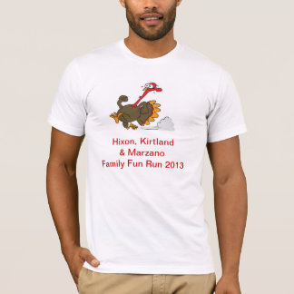T-shirt pièce en t de danse du Turkey Trot