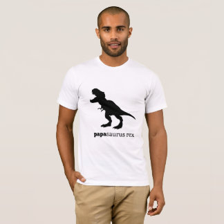 T-shirt pièce en t de dinosaure de famille de rex de