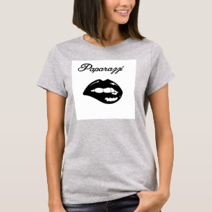 T-shirt Pièce en t de diva de paparazzi