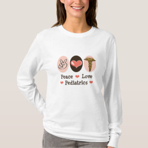 T-shirt Pièce en t de douille de pédiatre de pédiatrie
