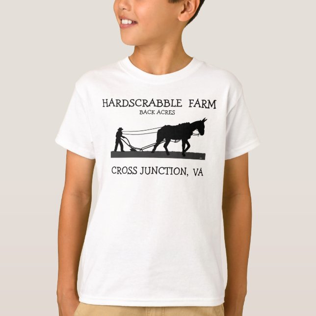 T-SHIRT PIÈCE EN T DE FERME DE BASIC (Devant)