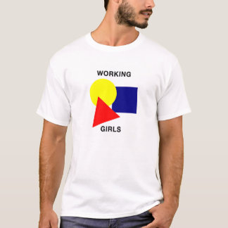 T-shirt Pièce en t de filles de fonctionnement
