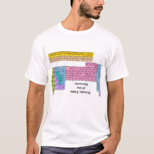 T-shirt Pièce en t de fraude de Tableau périodique