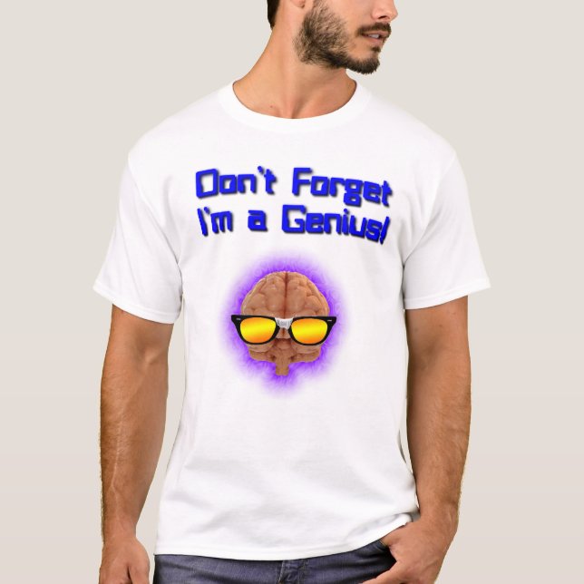 T-shirt Pièce en t de génie (Devant)