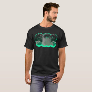 T-shirt PIÈCE EN T de Graffik de JET de NINJA de CABINE d