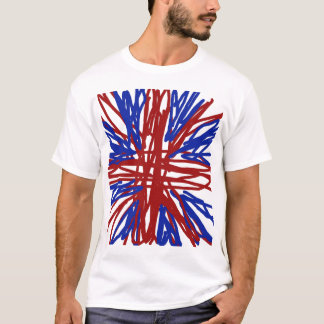 T-shirt Pièce en t de graphique d'Union Jack