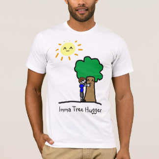 T-shirt Pièce en t de Hugger d'arbre