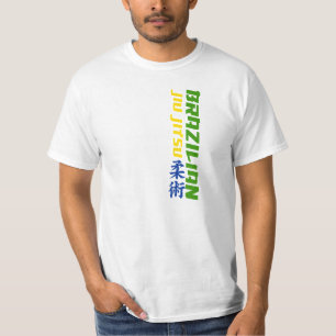 T-shirt Pièce en t de Jiu Jitsu (BJJ) de Brésilien avec