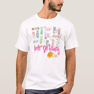 T-shirt Pièce en t de la fuite des filles