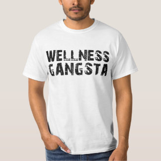 T-SHIRT PIÈCE EN T DE LA SANTÉ GANGSTA - SANTÉ DE REBELLE