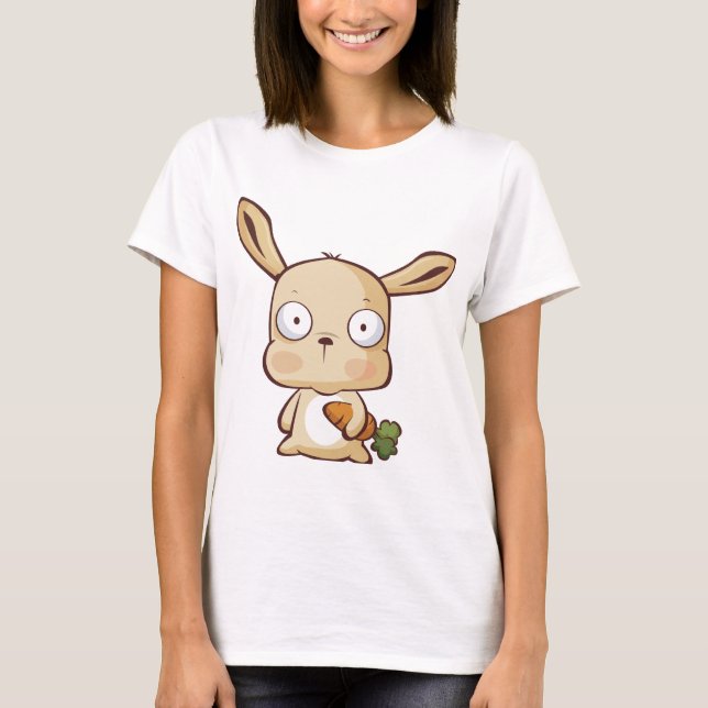 T-shirt Pièce en t de lapin (Devant)