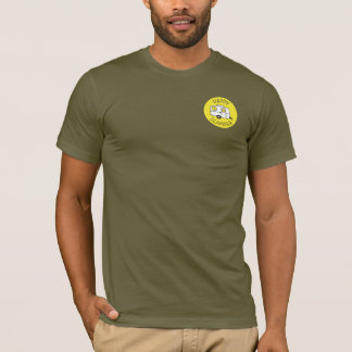 T-shirt Pièce en t de l'armée des hommes heureux de