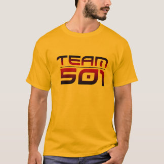 T-shirt Pièce en t de l'équipe 501 de couleur (plus