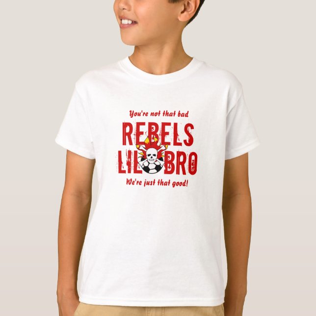 T-shirt Pièce en t de Lil Bro de rebelles (Devant)