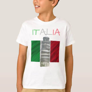 T-shirt Pièce en t de l'Italie Pise de garçons