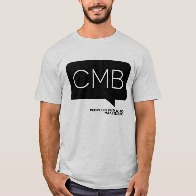 T-shirt Pièce en t de logo de CMB (Devant)